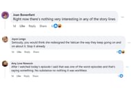 Comments by fans on the post (Image via Facebook/@Kathi Clarke)